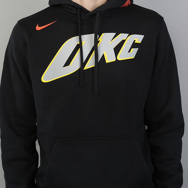 мужская черная толстовка Nike Oklahoma City Thunder 920743-010 - цена, описание, фото 2